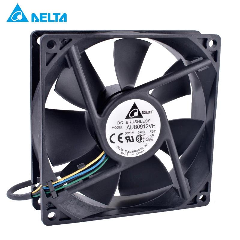 AUB0912VH 9025 90mm ǳ 12V 0.60A ǻ CPU , 4  4  PWM ǳ